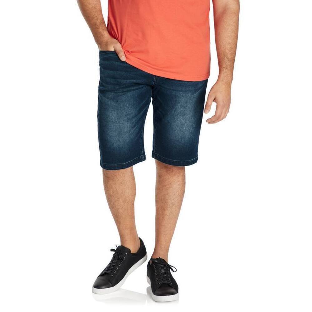 Johnny Bigg Men's Big & Tall Cameron Knit Shorts, Ink, 38L